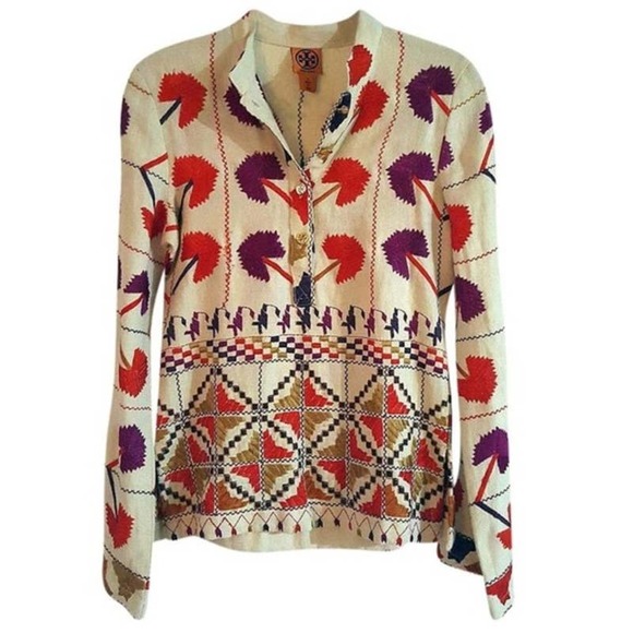 Tory Burch Pokhara Tunic - Picture 1 of 6